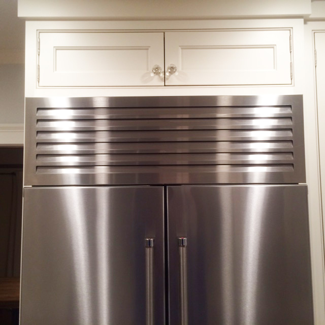 refrigerator vent trim