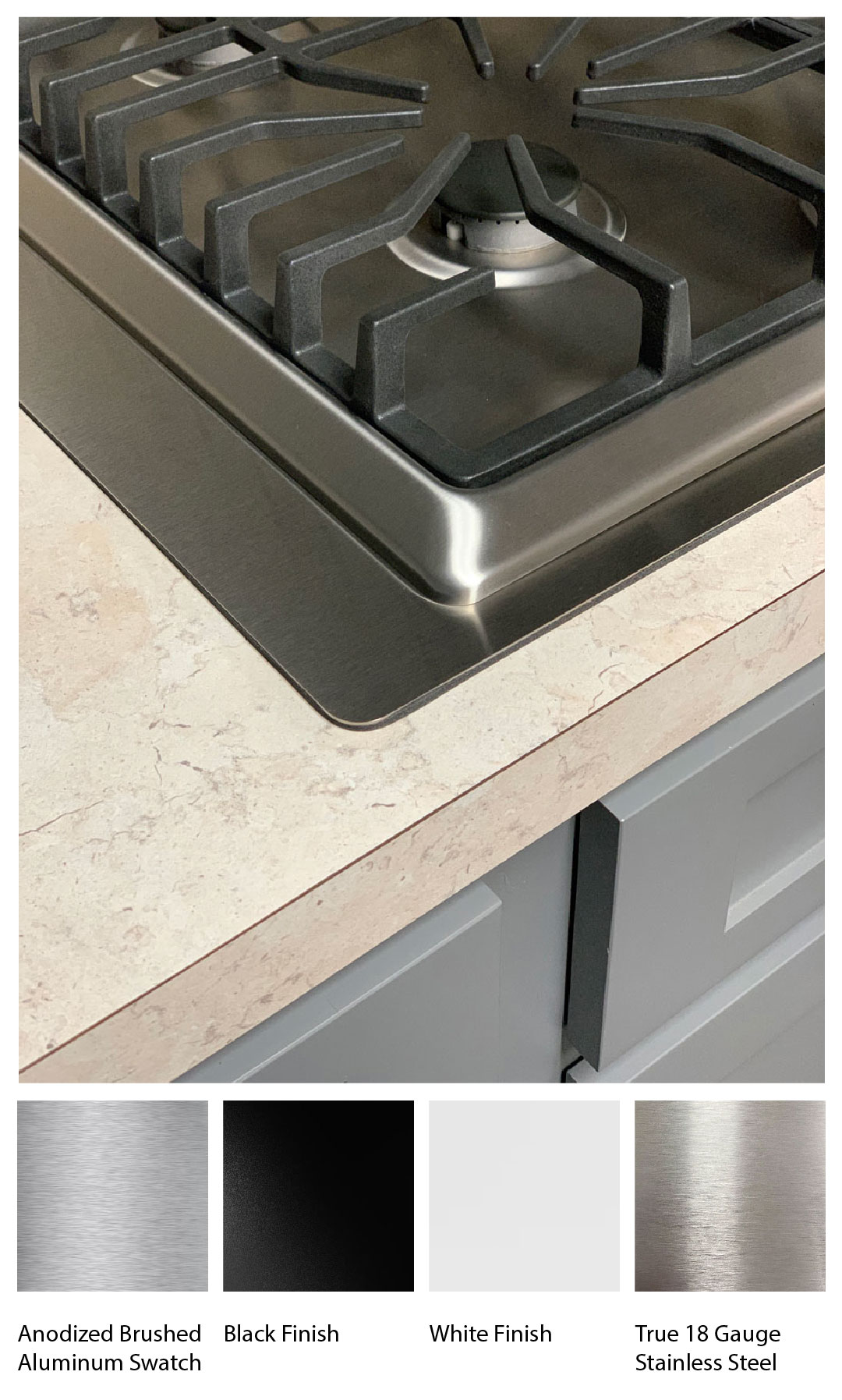 Micro Trim Cooktop Trim Kit