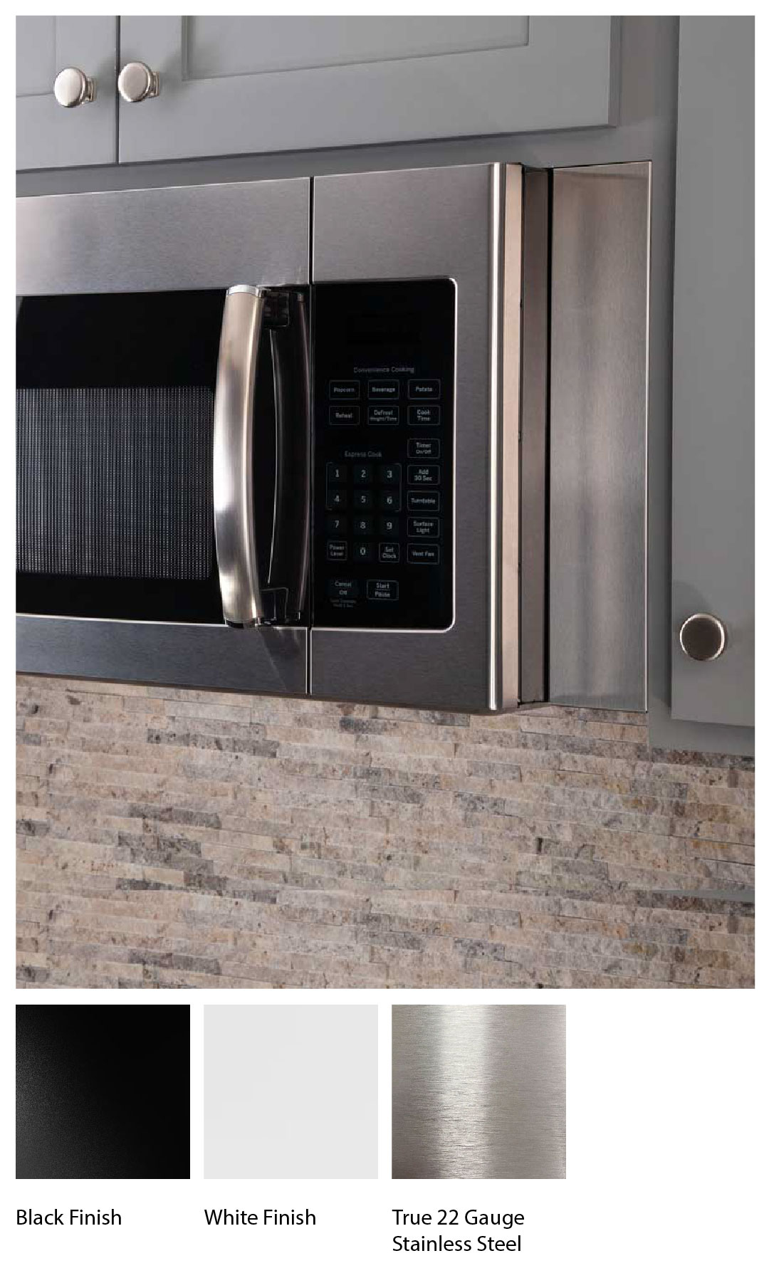 Micro Trim Over-the-Range Microwave Filler Kits